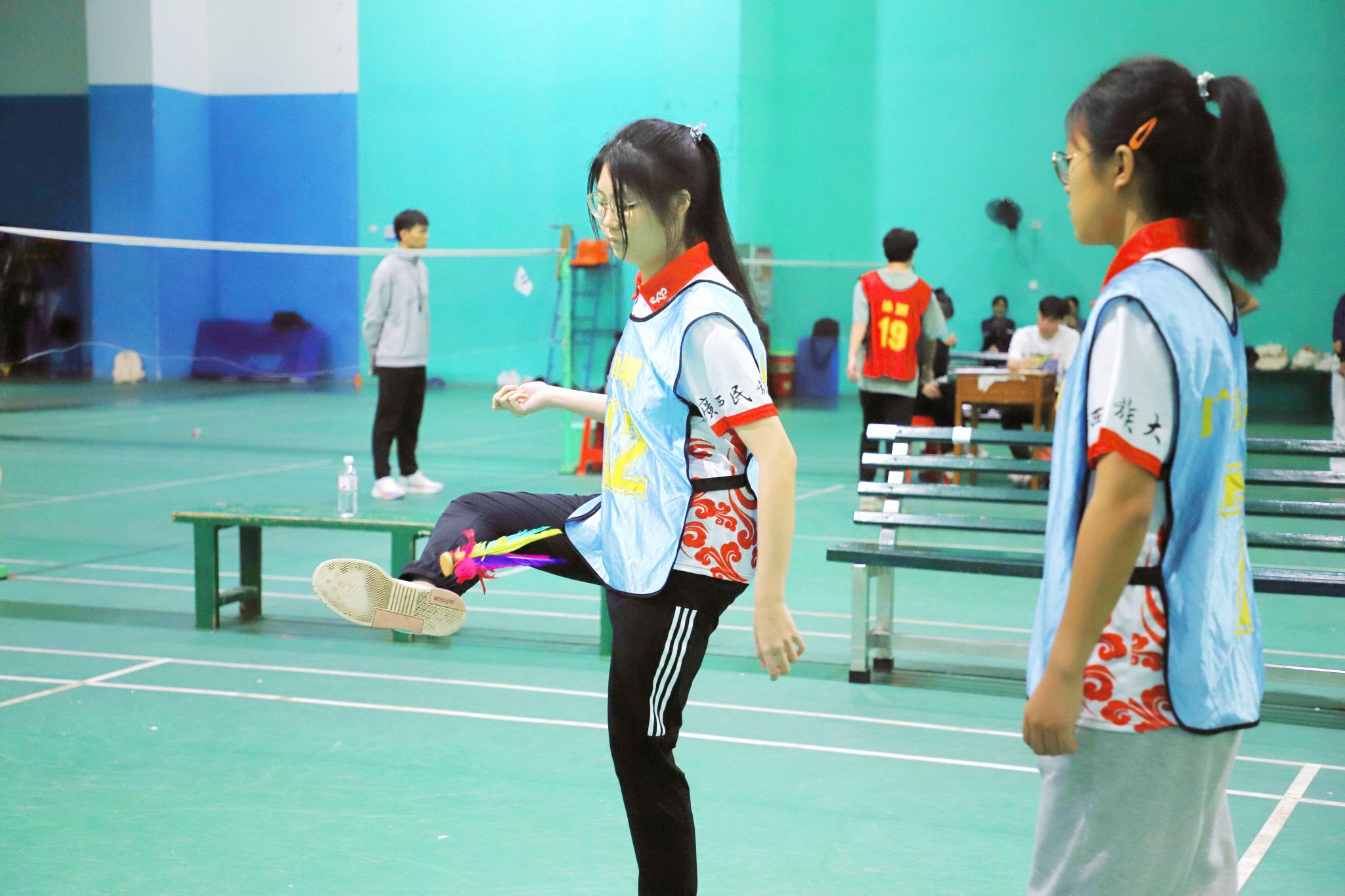 热血不息青春激扬文学院在毽球比赛中斩获佳绩